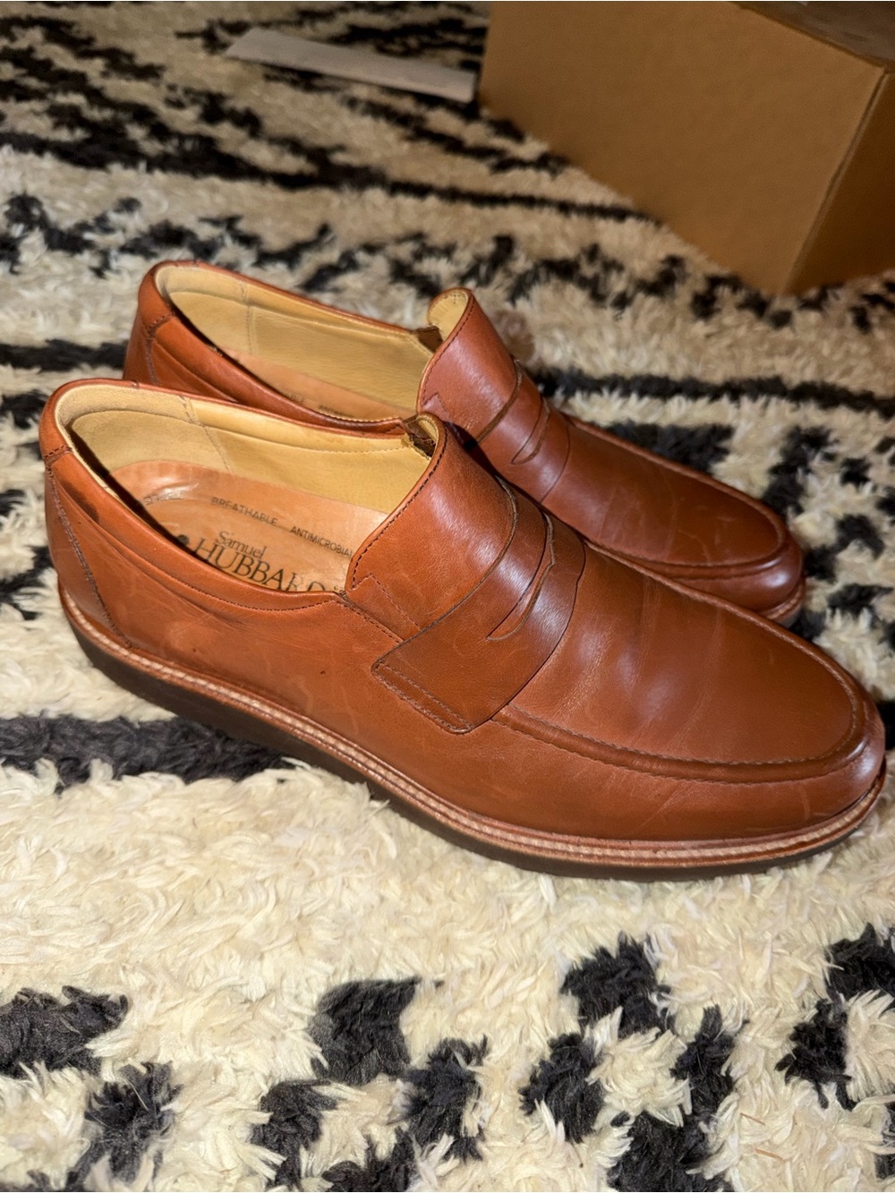 Samuel Hubbard Men's Penny Loafers 8.5